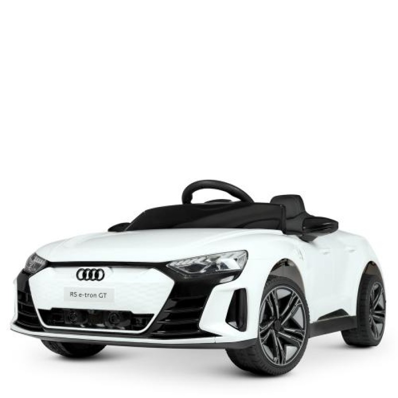 Дитячий електромобіль Audi RS e-tron M 4938EBLR-1 білий