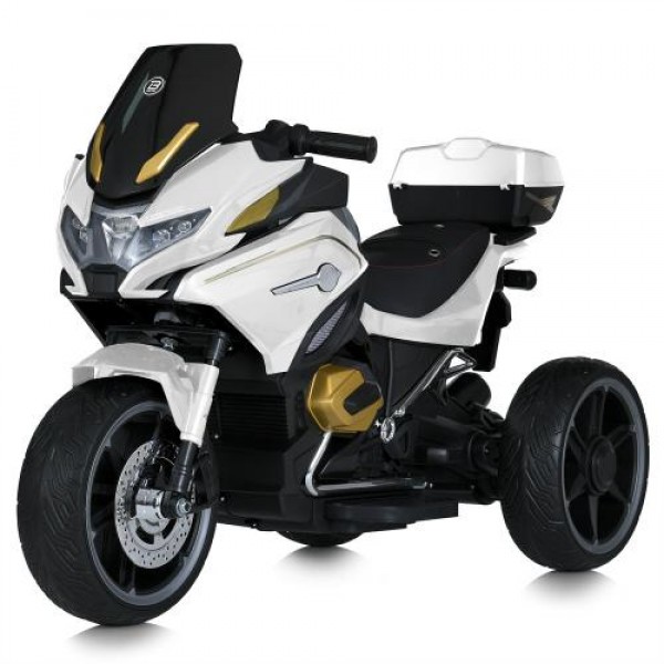 Дитячий триколісний мотоцикл на акумуляторі Bambi Racer M 5830EBLR-1