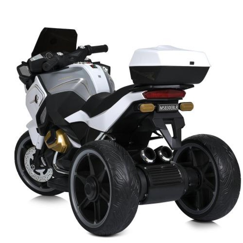 Детский трехколесный мотоцикл на аккумуляторе Bambi Racer M 5830EBLR-1