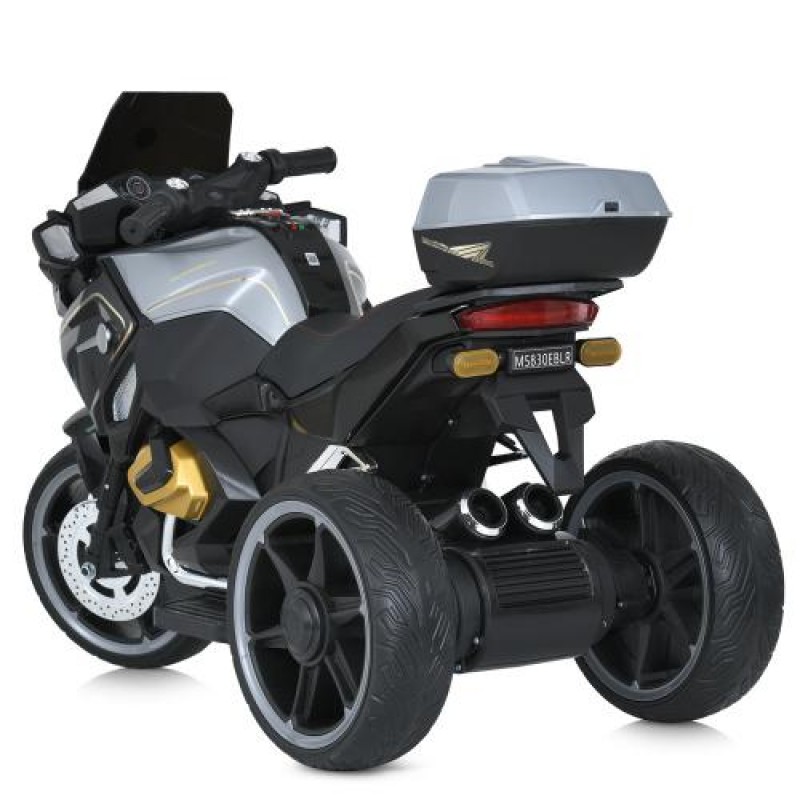 Дитячий триколісний мотоцикл на акумуляторі Bambi Racer M 5830EBLR-2