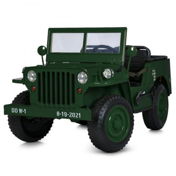 Детский электромобиль Джип Willys M 5861EBLR-10(24V)