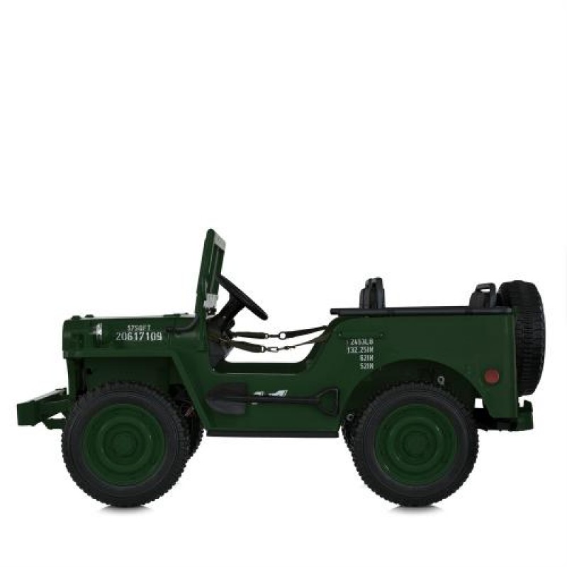 Дитячий електромобіль Джип Willys M 5861EBLR-10(24V)