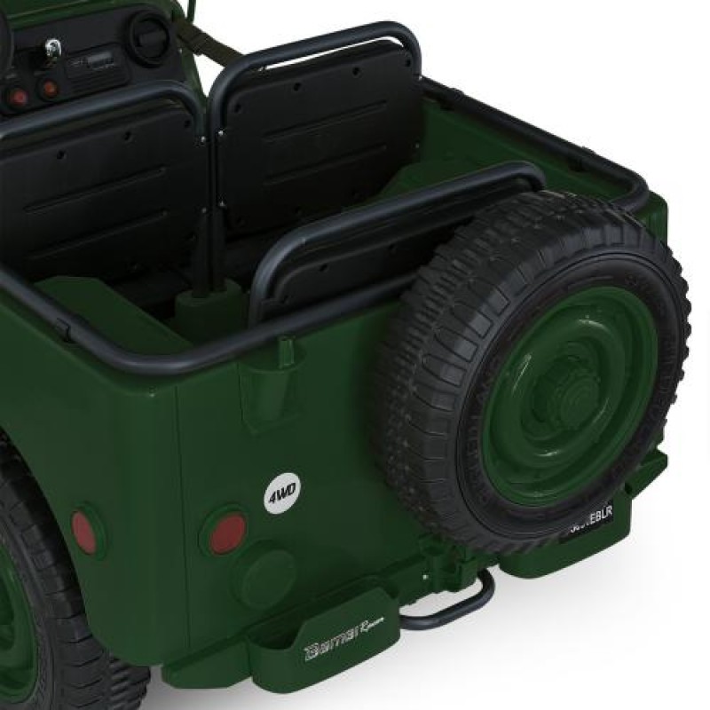 Детский электромобиль Джип Willys M 5861EBLR-10(24V)