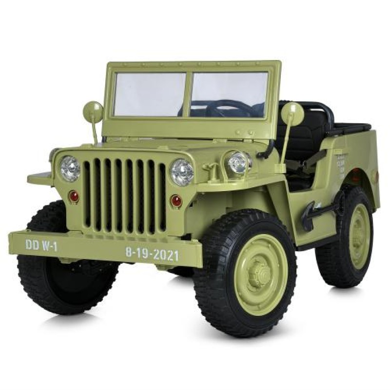 Детский электромобиль Джип Willys M 5861EBLR-13(24V)