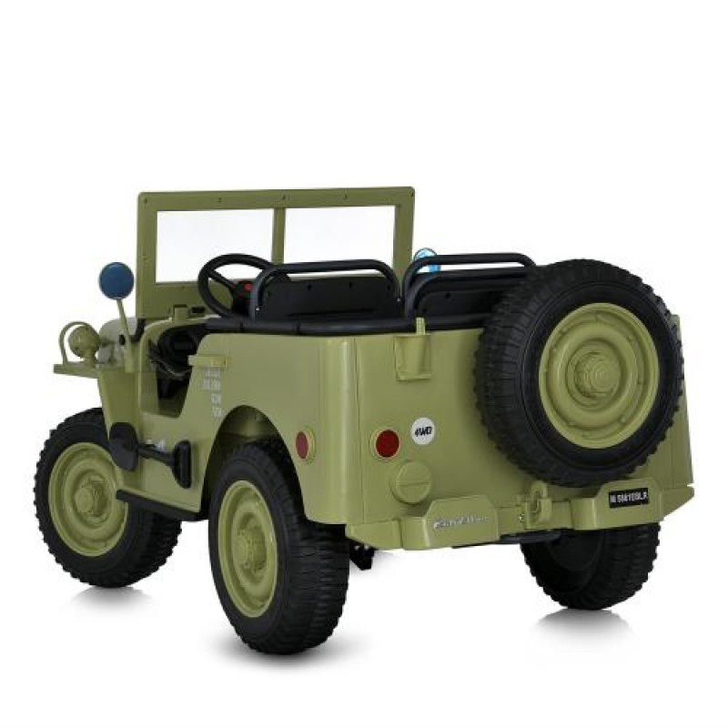 Дитячий електромобіль Джип Willys M 5861EBLR-13(24V)