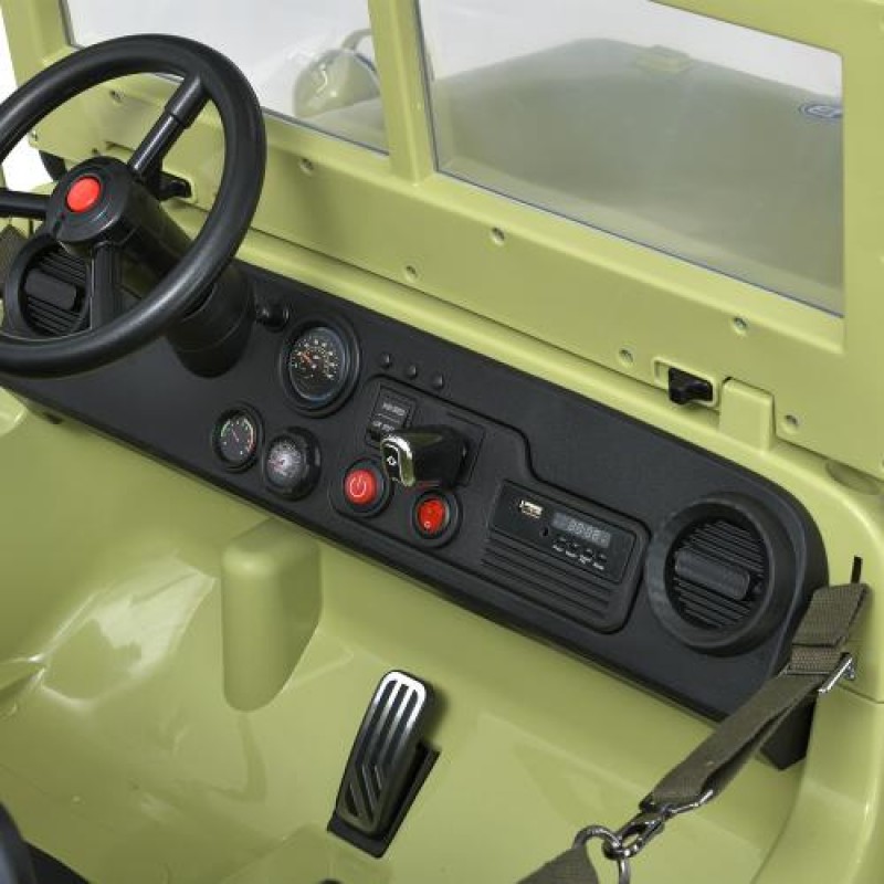 Детский электромобиль Джип Willys M 5861EBLR-13(24V)