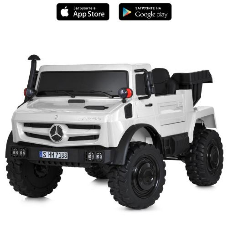 Детский электромобиль Mercedes Unimog M 5837EBLR-1(36V)