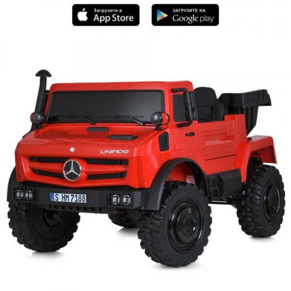 Детский электромобиль Mercedes Unimog M 5837EBLR-3(36V)