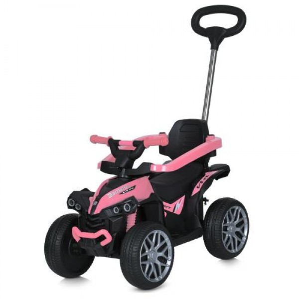 Детская каталка-квадроцикл с родительской ручкой Bambi Racer M 5782EBLR-8