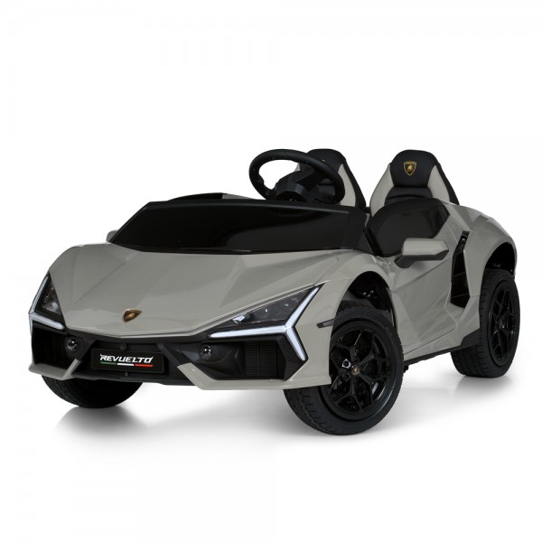Детский спортивный электромобиль Lamborghini Revuelto STRONG, двухместный, M 6151AL-11(24V) серый