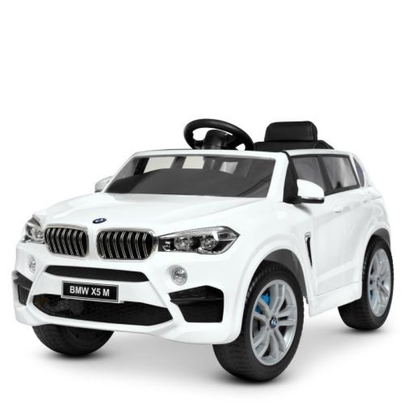 Дитячий електромобіль BMW X5 M 4522EBLR-1 білий