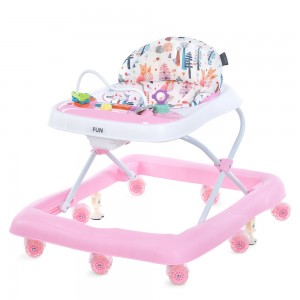 Дитячі ходунки музичні EL CAMINO FUN ME 1184 Pink рожевий