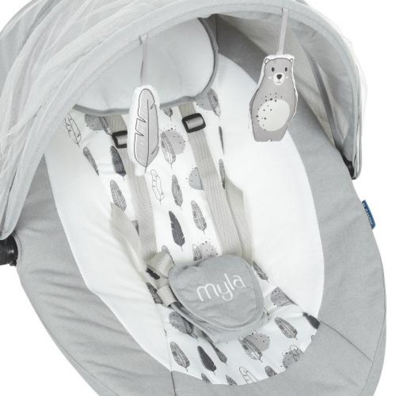 Заколисуючий центр ME 1074 MYLA Soft Gray