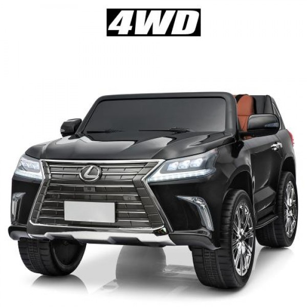Дитячий повнопривідний електромобіль Lexus (Лексус) LX 570 M 3906EBLR-2 чорний