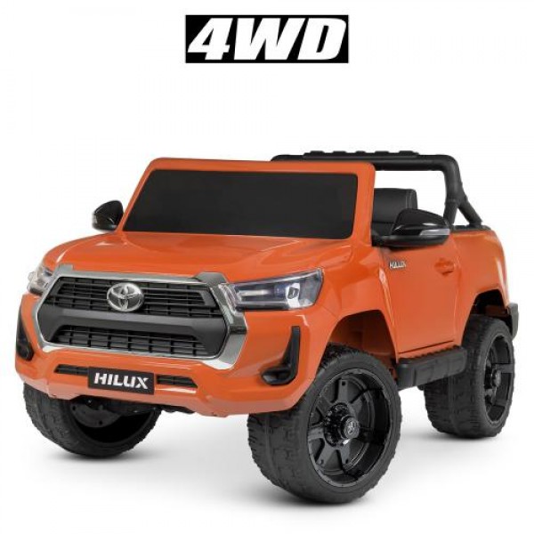 Дитячий електромобіль Toyota Hilux M 4919EBLRS-7 помаранчевий