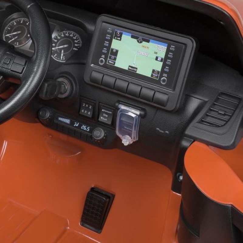 Дитячий електромобіль Toyota Hilux M 4919EBLRS-7 помаранчевий