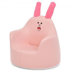 Детское кресло-пуфик Зайчик BAMBI M 5721 Rabbit розовый