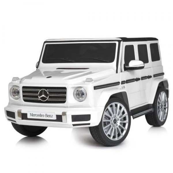 Дитячий електромобіль Mercedes-Benz G-Wagen M 5028EBLR-1 білий