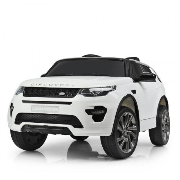 Детский электромобиль джип Land Rover Discovery M 3908EBLR-1 белый
