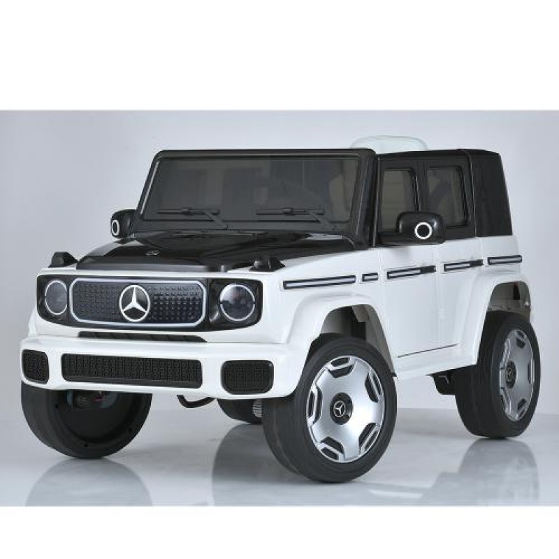 Дитячий повнопривідний електромобіль Джип JJ2088EBLR-1-2(4WD) біло-чорний