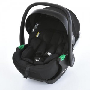 Детское автокресло-бебикокон EL CAMINO ME 1110 i-FIX Jet Black