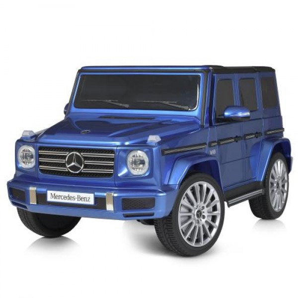 Детский электромобиль Mercedes-Benz G-Wagen  M 5028EBLRS-4 синий лак