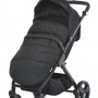 Зимовий конверт в коляску EL CAMINO ME 1131 Footmuff Plus Black чорний