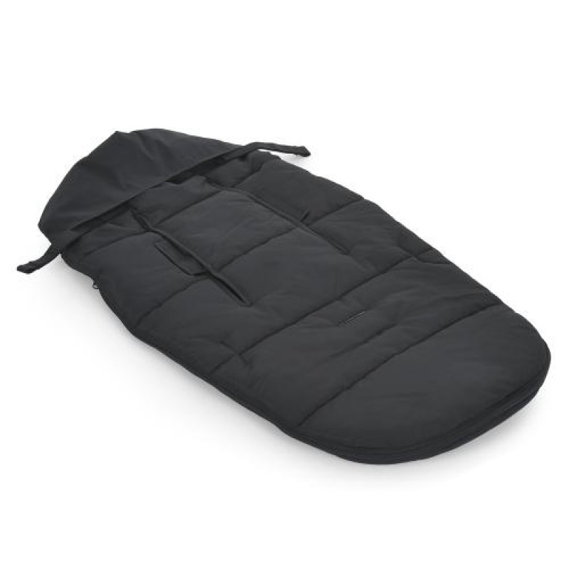 Зимовий конверт в коляску EL CAMINO ME 1131 Footmuff Plus Black чорний