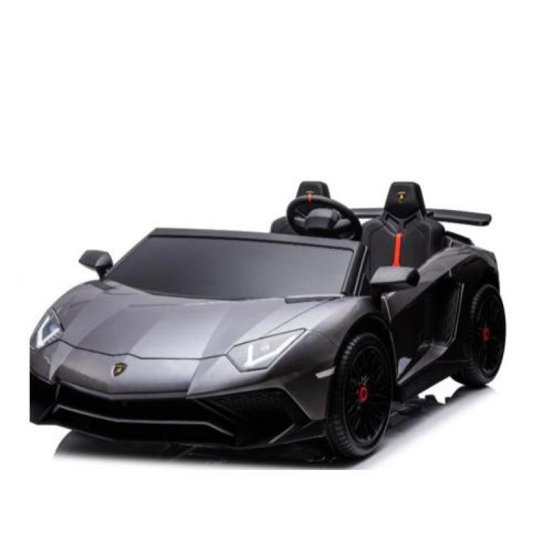 Дитячий двомісний електромобіль Lamborghini M 5738AL-11 сірий