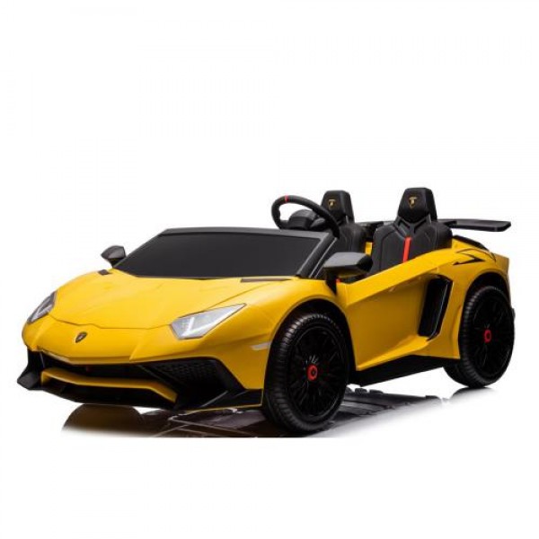 Дитячий двомісний електромобіль Lamborghini M 5738AL-6 жовтий