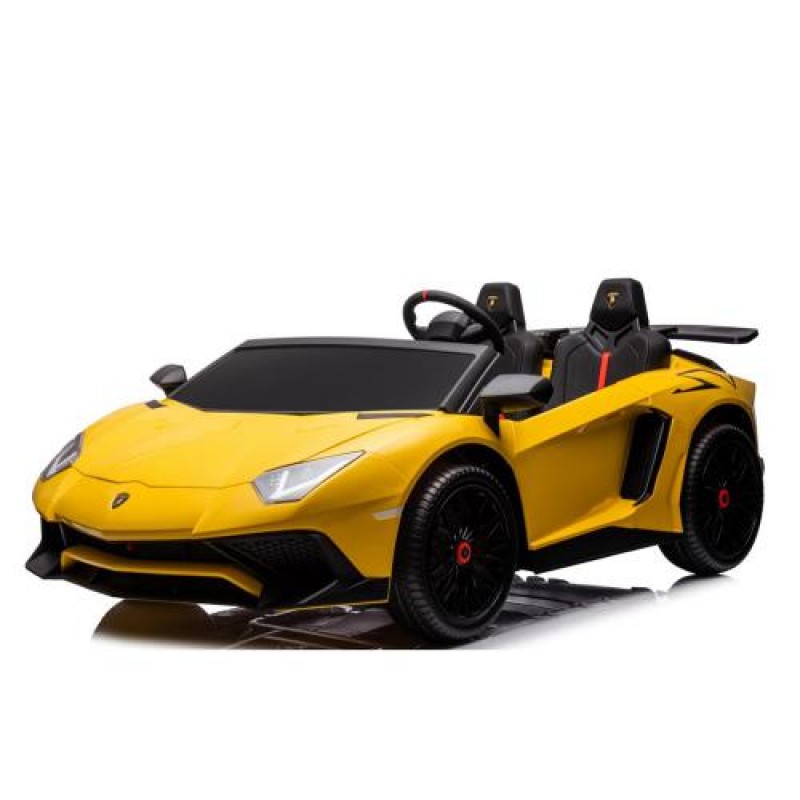 Детский двухместный электромобиль Lamborghini M 5738AL-6 желтый