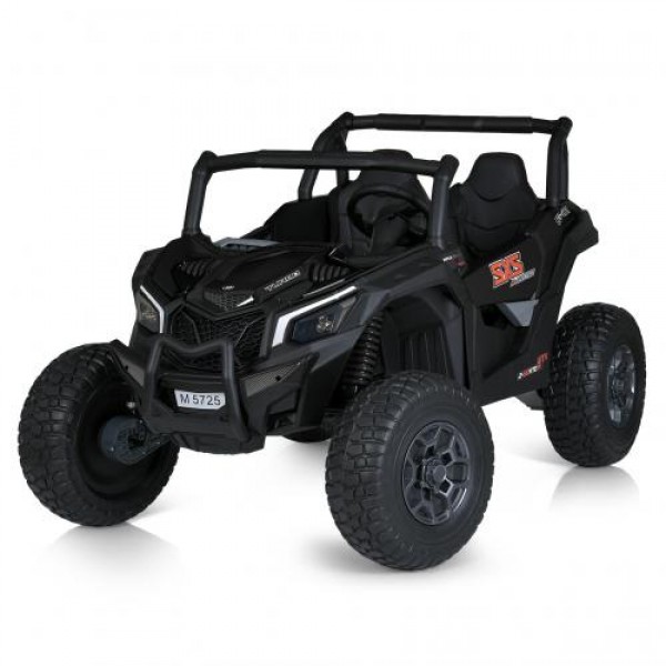 Детский двухместный электрмобиль Багги M 5725EBLR-2(24V) черный