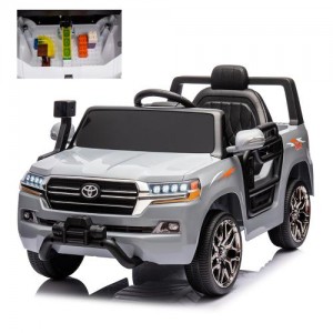 Детский электромобиль внедорожник Toyota M 5101EBLR-11 серый