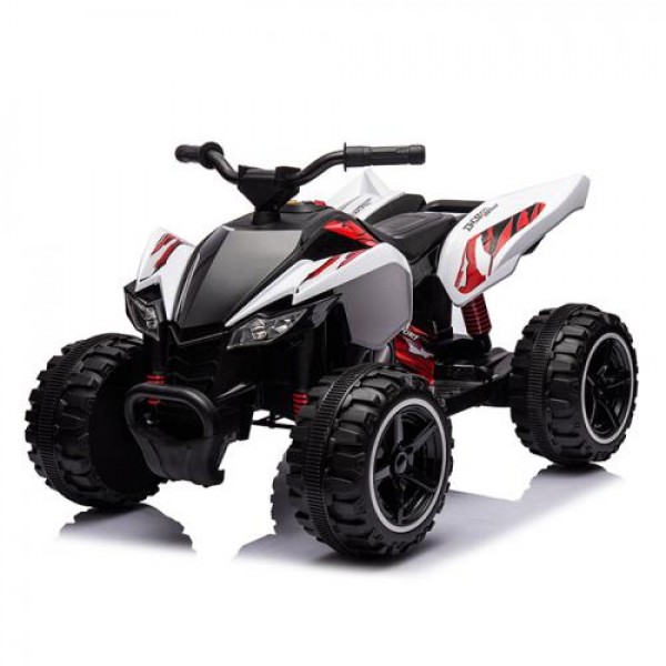 Детский электроквадроцикл Bambi Racer M 5775E-1 белый