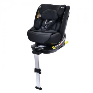 Автокрісло з опорною ніжкою EL CAMINO ME 1189 i-HOLD+ Black