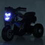 Дитячий триколісний електромотоцикл Bambi Racer M 6262EL-11 - для дітей до 4 років, акумуляторний, з музикою, світлом та Bluetooth, сірий