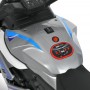 Дитячий триколісний електромотоцикл Bambi Racer M 6262EL-11 - для дітей до 4 років, акумуляторний, з музикою, світлом та Bluetooth, сірий