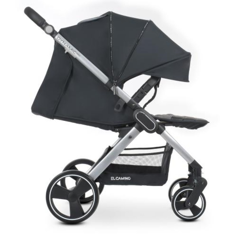 Коляска прогулочная EL CAMINO DYNAMIC PRO ME 1053N Onyx темно-серый