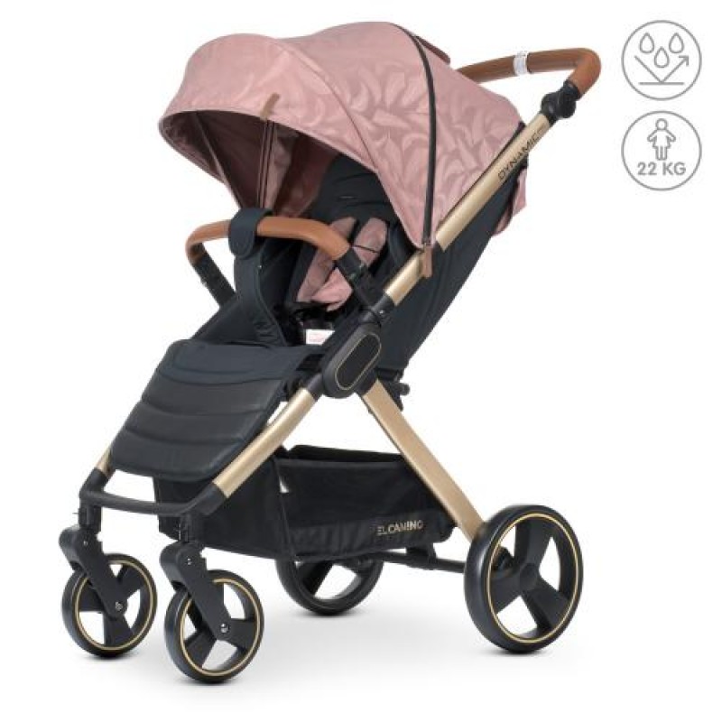 Коляска прогулочная EL CAMINO DYNAMIC PRO ME 1053G Special Pink розовая