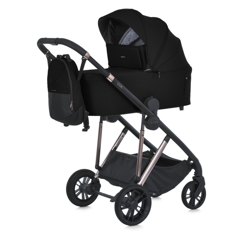 Коляска универсальная 2в1 ME 1190 COIL Jet Black
