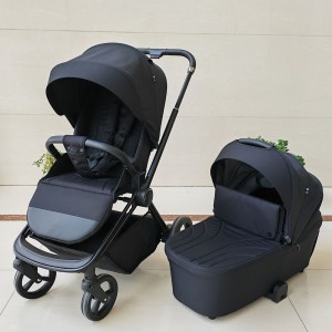 Коляска универсальная 2в1 ME 1091-1 PERSONA Total Black