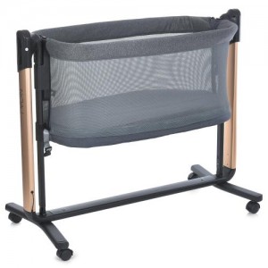 Кроватка-манеж ME 1125-G NOA Dark Gray