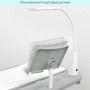 Детская парта BAMBI M 4428-11 с регулируемой высотой, LED-лампой и подставкой для книг, серая