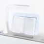 Регулируемая детская парта BAMBI M 5068-11 с LED-лампой, подставкой для книг и выдвижным ящиком, серая