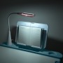 Регульована дитяча парта BAMBI M 5068-12 з LED-лампою, підставкою для книг та висувною полицею, блакитна