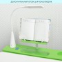 Дитяча парта BAMBI M 4428-5 з регульованою висотою, LED-лампою та підставкою для книг, зелений