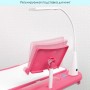 Парта шкільна BAMBI M 4428-8 регульована зі стільцем та LED лампою рожевий