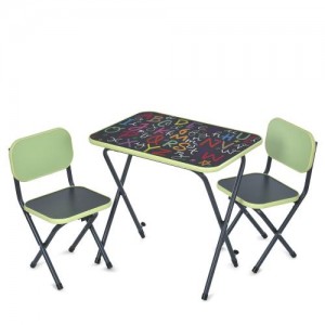 Столик Alphabet салатовый