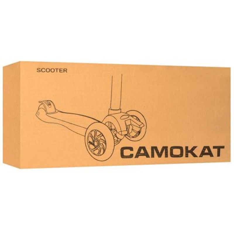 Детский самокат 5в1 iTrike maxi JR 3-026-P розовый