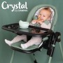 Детский стульчик для кормления EL CAMINO CRYSTAL ME 1037-B Green зеленый